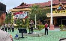 Kapolres Siak Pimpin Apel Pagi: Tekankan Profesionalisme dan Semangat “Open” sebagai Budaya Kerja