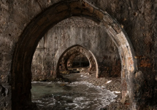 Leonardo da Vinci menyinggung keberadaan terowongan di bawah kastil Italia dalam sebuah lukisan /net