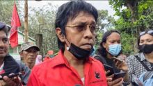 Anggota Komisi V DPR dari Fraksi PDIP Adian Napitupulu. Sumber: tvone