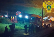 Foto selebaran ini diambil dan dirilis oleh Kantor Kejaksaan Transportasi Antarwilayah Moskow pada awal 1 Juni 2025 /AFP