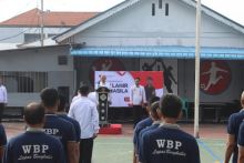Lapas Kelas IIA Bengkalis Gelar Upacara Peringatan Hari Lahir Pancasila
