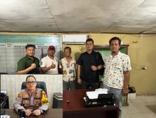 Kurang dari 24 Jam, Pelaku Penikaman Pecahan Botol di Kandis Diringkus di Tapung Hilir