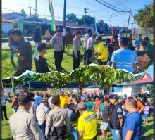 Amankan Hari Raya Idul Adha 1446 H, Polsek Tualang Gelar Patroli Harkamtibmas di Titik-Titik Kurban