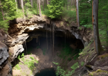 Gambaran representatif dari lubang pembuangan di Surrey /net