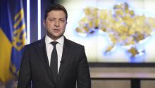 Presiden Ukraina Volodymyr Zelensky