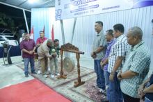 Danposal Bengkalis Hadiri Pembukaan Pertandingan Domino HUT ke 79 Bhayangkara