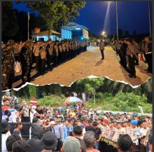 Wakapolres Siak Kawal Ketat Aksi Unjuk Rasa Jilid 2 di PHR Minas: 300 Massa Tuntut Transparansi dan Prioritas Lokal