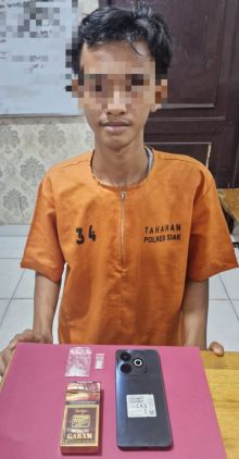 Satu Jam Setelah Informasi Diterima, Bandar Narkoba Muda 