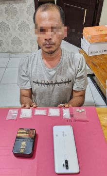Sat Narkoba Polres Siak Tangkap Bandar Shabu di Mempura, Amankan 15,45 Gram dan Ekstasi