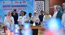 Anggota DPRD Rakor KLA Bersama Pemda Bengkalis