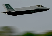 Pesawat tempur generasi kelima F-35 milik Angkatan Udara AS /AFP