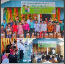 Khidmat dan Meriah, Khitanan Massal NU-Care Lazisnu Bandar Sungai Dihadiri Wakil Ketua II DPRD Siak