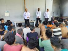 Lapas Bengkalis Laksanakan Razia Kamar Hunian