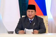 Presiden Prabowo Pamer Pertumbuhan Ekonomi di Depan Putin: Stok Beras, Danantara hingga Pertumbuhan 7 persen. (Dok. Sekretariat Negara)