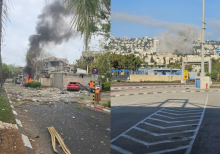 Kerusakan di Israel setelah serangan rudal Iran /net