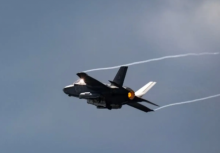 Foto jet tempur siluman F-35A /AFP