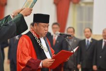 Hakim Mahkamah Konstitusi (MK) Arief Hidayat. Sumber: kompas.com
