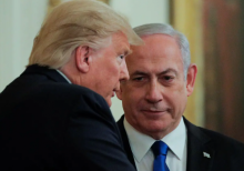 Presiden AS Donald Trump dan Perdana Menteri Israel Benjamin Netanyahu /Reuters