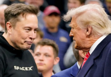  Elon Musk dan Presiden AS Donald Trump /Reuters