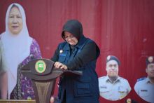 Suasana Haru Pisah Sambut Kepala BPN Siak, Bupati Afni Z Menangis: Tolong Masyarakat Kami, Ada Konflik Lahan!