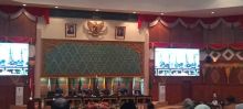 Paripurna DPRD Riau tentang jawaban Gubernur terhadap pandangan fraksi terhadap Pertanggungjawaban APBD Riau 2024