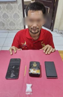PNS di Siak Ditangkap Edarkan Shabu, Polisi Amankan 4,62 Gram dan Alat Bukti Lengkap