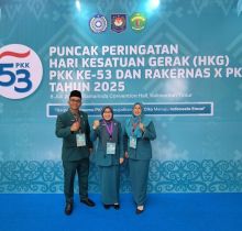 Bawa Semangat Siak ke Panggung Nasional, Ketua TP PKK Siak Hadiri Rakernas X PKK 2025 di Samarinda