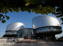 Gedung Mahkamah Hak Asasi Manusia Eropa di Strasbourg, Prancis /Reuters