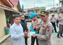 Operasi Patuh Dimulai, Kapolsek Tualang: Personel Harus Jadi Contoh Tertib Berlalu Lintas