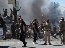 Pasukan keamanan Suriah memasuki kota Sweida yang mayoritas penduduknya beragama Druze pada 15 Juli 2025 /AFP