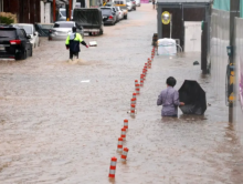 Hujan dan banjir di Korea Selatan /X-eyes_globe