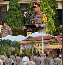 Kapolres Siak Tegaskan Disiplin dan Kepedulian Sosial: Fokus Dukung Gizi Pelajar dan Cegah Karhutla