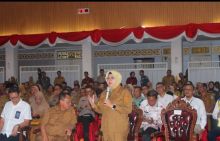 Mentan Kunjungi Sentra Padi Siak, Pemkab Siap Dukung Program Optimalisasi Lahan