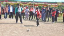 Lomba Gasing Meriahkan Hari Jadi ke-513 Bengkalis, 19 Grup Adu Ketangkasan