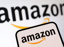 Logo Amazon terlihat pada ilustrasi ini /Reuters