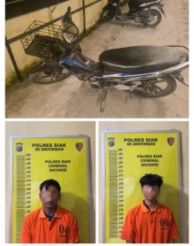 Polsek Kandis Ungkap Kasus Pencurian Sepeda Motor, Dua Pelaku Diamankan