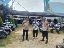 Polsek Tualang Amankan Misa dan Pentas Seni, Jemaat Apresiasi Kehadiran Polisi