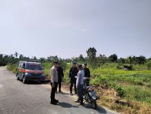 Tindak Cegah Karhutla, Polsek Tualang Bersama Brimob Polda Riau Sisir Titik Rawan Kebakaran