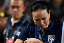 Madam Pang dan Fans Port FC Thailand Donasi Rp70 Juta untuk Bantu Penampungan Perang.