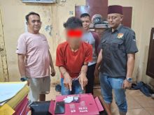 Aksi Cepat Bhabinkamtibmas dan Tim Opsnal Polsek Tualang, Pengedar Sabu 2,35 Gram Diciduk di Perawang