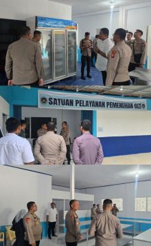 Kapolres Siak Dampingi Tim Polda Riau Tinjau Pembangunan Dapur SPPG Yayasan Kemala Bhayangkari