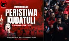 PDIP 'Gaungkan' Kudatuli Jilid II, Pengamat: Potensi Merusak Hubungan Megawati dan Prabowo. (Screenshot/TribumNews/com)
