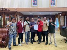 Audensi dengan Ketua DPRD Riau, Cipayung Plus Desak Pembentukan Pansus Defisit APBD