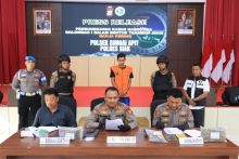 Polres Siak Ungkap Kasus Peredaran Ganja Kering 2,2 Kg di Sungai Apit