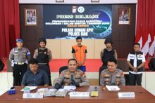 Polres Siak Ungkap Kasus Peredaran Ganja Kering 2,2 Kg di Sungai Apit