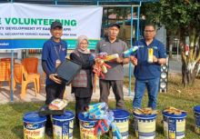Semangat Gotong Royong, RAPP dan Warga Bersinergi di Kampung Simpang Perak Jaya