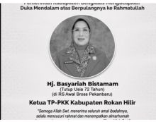 Bupati Kasmarni Ucapkan Berbelasungkawa Atas Wafatnya Istri Bupati Rohil