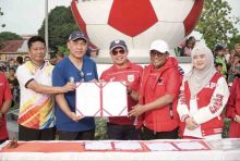 RAPP Serahkan Lapangan Mini Soccer & RTH Senilai Rp10,5 Miliar untuk Warga Pangkalan Kerinci