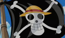 Bendera One Piece Jolly Roger. (X/Foto)