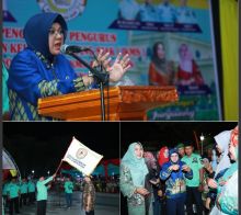 Bupati Siak Afni Z Hadiri Pelantikan Ketua IKMS: 